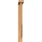 Ekena Millwork Traditional Block Smooth Bracket w/ Offset Brace, Western Red Cedar, 3 1/2"W x 20"D x 32"H BKT0402X20X32TRA05SWR - alternate 3